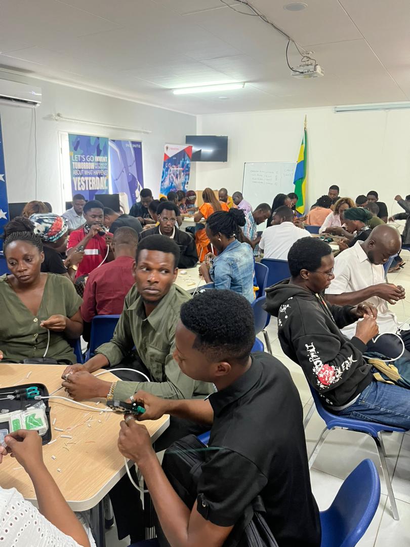 Atelier de formation réseau Cybastion avec les apprenants